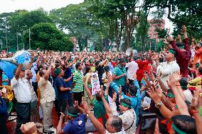 Hindu Community Protests Against Violence - Dhaka