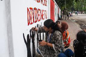 Hindu Community Protests Against Violence - Dhaka