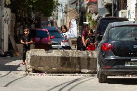 Daily Life In Balata Camp - West Bank