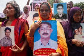 Hindu Community Protests Against Violence - Dhaka