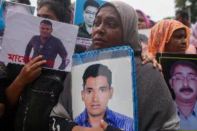 Hindu Community Protests Against Violence - Dhaka