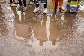 Hindu Community Protests Against Violence - Dhaka