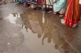 Hindu Community Protests Against Violence - Dhaka