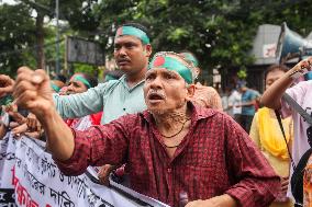 Hindu Community Protests Against Violence - Dhaka