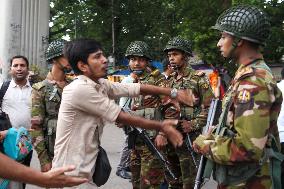 Hindu Community Protests Against Violence - Dhaka