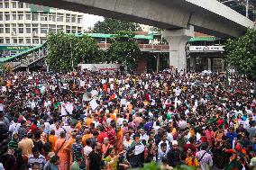 Hindu Community Protests Against Violence - Dhaka