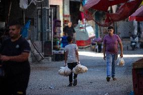 Daily Life In Balata Camp - West Bank