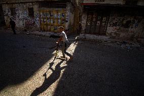 Daily Life In Balata Camp - West Bank