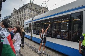 Pro Palestinian Protest - Amsterdam