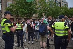 Pro Palestinian Protest - Amsterdam