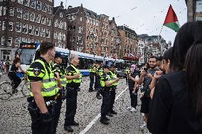 Pro Palestinian Protest - Amsterdam