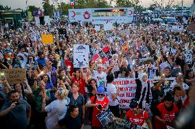 Pro-animal Rights Activists Protest - Istanbul