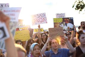 Pro-animal Rights Activists Protest - Istanbul