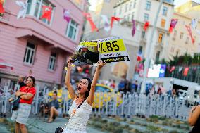 Pro-animal Rights Activists Protest - Istanbul