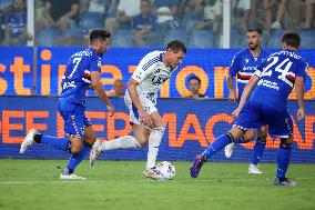 Italian football Coppa Italia match - UC Sampdoria vs Como 1907