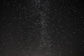 Perseid Showers Seen From Madrid