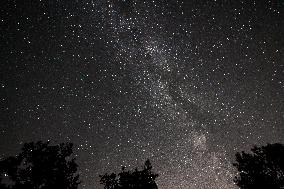 Perseid Showers Seen From Madrid