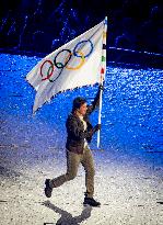 Paris 2024 - Tom Cruise Performs A Stunt At Closing Ceremony