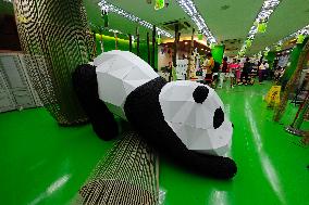 Panda-themed FamilyMart Store in Shanghai