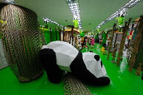 Panda-themed FamilyMart Store in Shanghai