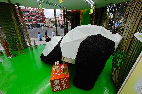 Panda-themed FamilyMart Store in Shanghai