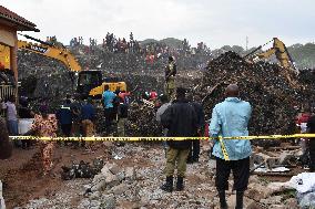 UGANDA-KAMPALA-GARBAGE DUMP LANDSLIDE-SEARCH