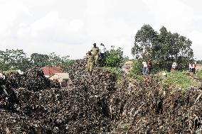 UGANDA-KAMPALA-GARBAGE DUMP LANDSLIDE-SEARCH