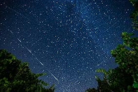 CROATIA-OSIJEK-PERSEID METEOR SHOWER