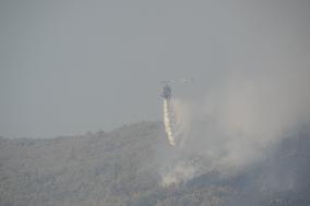 Wildfires In Athens, Greece