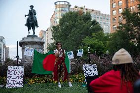 Washington DC: Candlelight Vigil In Honor Of The Martyrs Of The Quota Movement In Bangladesh