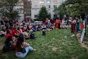 Washington DC: Candlelight Vigil In Honor Of The Martyrs Of The Quota Movement In Bangladesh