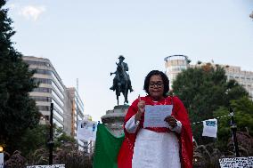 Washington DC: Candlelight Vigil In Honor Of The Martyrs Of The Quota Movement In Bangladesh