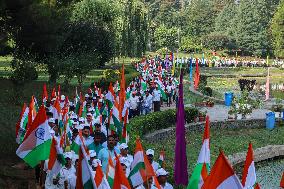 Tiranga Rally In Kashmir Ahead Of Independence Day