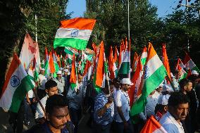 Tiranga Rally In Kashmir Ahead Of Independence Day