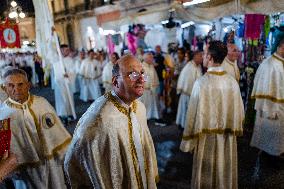 Procession Of The Three Saints Of Bisceglie