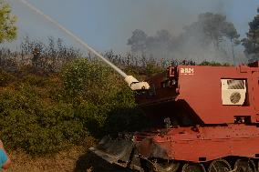 Wildfires In Athens, Greece