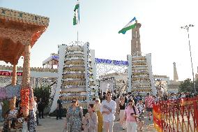 UZBEKISTAN-KHIVA-MELON FESTIVAL-CELEBRATIONS