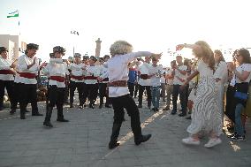 UZBEKISTAN-KHIVA-MELON FESTIVAL-CELEBRATIONS