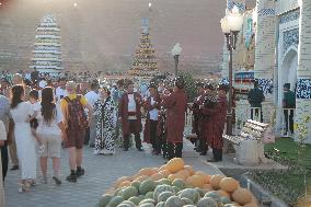 UZBEKISTAN-KHIVA-MELON FESTIVAL-CELEBRATIONS