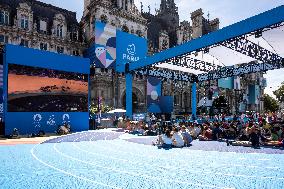 Paris 2024 - Terrasse Of Hotel de Ville