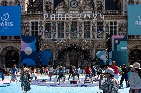 Paris 2024 - Terrasse Of Hotel de Ville