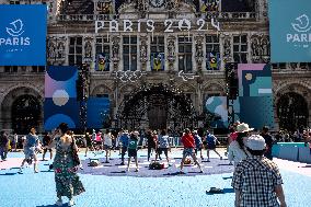 Paris 2024 - Terrasse Of Hotel de Ville