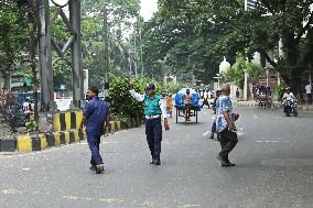 Police Forces Resume Duty - Dhaka