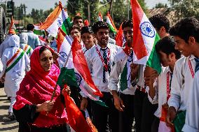 Tiranga Rally Ahead Of Independence Day In Kashmir