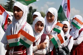 Tiranga Rally Ahead Of Independence Day In Kashmir