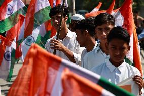 Tiranga Rally Ahead Of Independence Day In Kashmir