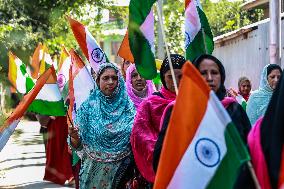 Tiranga Rally Ahead Of Independence Day In Kashmir