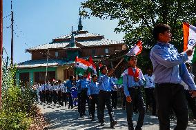 Tiranga Rally Ahead Of Independence Day In Kashmir