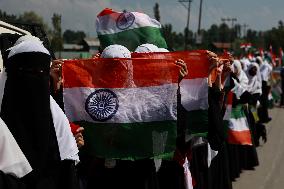 Tiranga Rally Ahead Of Independence Day In Kashmir