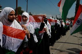 Tiranga Rally Ahead Of Independence Day In Kashmir